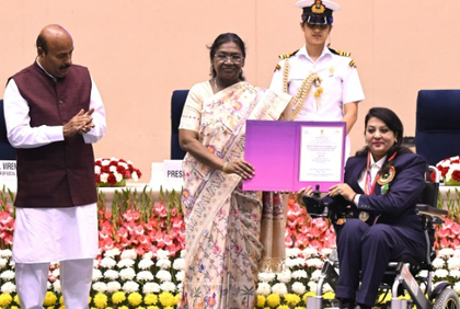 President Murmu presents national awards for empowerment of persons with disabilities | President Murmu presents national awards for empowerment of persons with disabilities