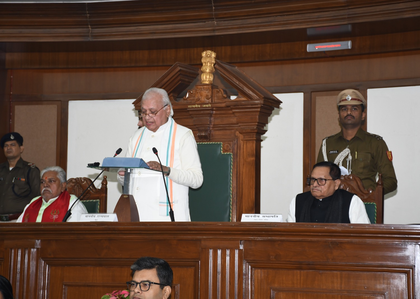Audio glitch disrupts Governor’s address in Bihar Assembly, ruckus in Central Hall | Audio glitch disrupts Governor’s address in Bihar Assembly, ruckus in Central Hall
