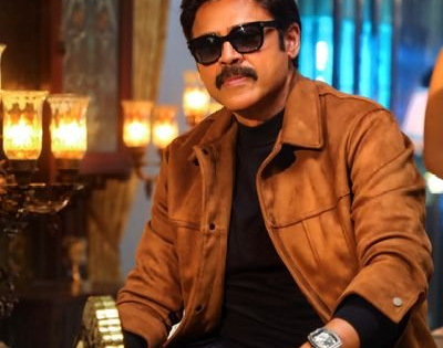 Venkatesh wraps up shoot for 'Mana Shankara Vara Prasad Garu'; calls working with Chiranjeevi an absolute joy | Venkatesh wraps up shoot for 'Mana Shankara Vara Prasad Garu'; calls working with Chiranjeevi an absolute joy