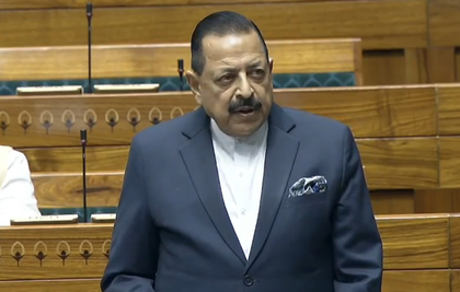 Successful Parachute Airdrop Test marks ISRO's readiness for Gaganyaan mission: Jitendra Singh | Successful Parachute Airdrop Test marks ISRO's readiness for Gaganyaan mission: Jitendra Singh Successful Parachute Airdrop Test marks ISRO's readiness for Gaganyaan mission: Jitendra Singh | Successful Parachute Airdrop Test marks ISRO's readiness for Gaganyaan mission: Jitendra Singh