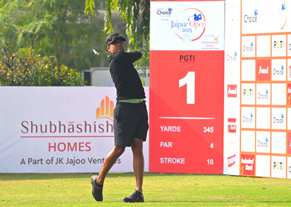 Jaipur Open 2025: Kushal Singh’s terrific 63 helps him surge ahead on day two
