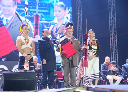 Nagaland: Day three of Hornbill Festival showcases vibrant cultural extravaganza at Kisama village | Nagaland: Day three of Hornbill Festival showcases vibrant cultural extravaganza at Kisama village Nagaland: Day three of Hornbill Festival showcases vibrant cultural extravaganza at Kisama village | Nagaland: Day three of Hornbill Festival showcases vibrant cultural extravaganza at Kisama village