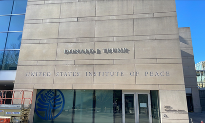 US Institute of Peace renamed 'Donald J Trump Institute of Peace' | US Institute of Peace renamed 'Donald J Trump Institute of Peace' US Institute of Peace renamed 'Donald J Trump Institute of Peace' | US Institute of Peace renamed 'Donald J Trump Institute of Peace'