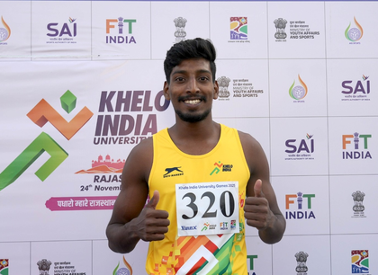 Coach’s gamble pays off as late bloomer Shintomon smashes KIUG 110m hurdles record | Coach’s gamble pays off as late bloomer Shintomon smashes KIUG 110m hurdles record