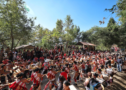 Nagaland : 'Hornbill Festival' Day 5 showcases rich traditions of 18 Naga communities | Nagaland : 'Hornbill Festival' Day 5 showcases rich traditions of 18 Naga communities