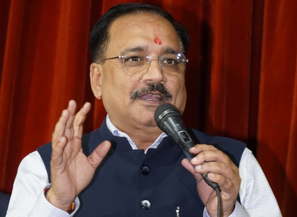 Delhi BJP chief slams Kejriwal, Saurabh Bhardwaj for 'lies' over city pollution | Delhi BJP chief slams Kejriwal, Saurabh Bhardwaj for 'lies' over city pollution