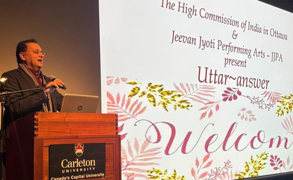 International Gita Mahotsav in Canada brings Bhagavad Gita to life through musical dance ballet | International Gita Mahotsav in Canada brings Bhagavad Gita to life through musical dance ballet International Gita Mahotsav in Canada brings Bhagavad Gita to life through musical dance ballet | International Gita Mahotsav in Canada brings Bhagavad Gita to life through musical dance ballet