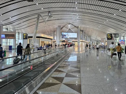 Three flights land safely at Hyderabad airport after bomb threats | Three flights land safely at Hyderabad airport after bomb threats Three flights land safely at Hyderabad airport after bomb threats | Three flights land safely at Hyderabad airport after bomb threats