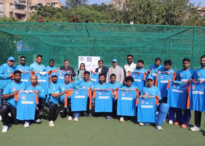 Indian Deaf Cricket Association unveil India’s jersey for T20 series against Dubai | Indian Deaf Cricket Association unveil India’s jersey for T20 series against Dubai Indian Deaf Cricket Association unveil India’s jersey for T20 series against Dubai | Indian Deaf Cricket Association unveil India’s jersey for T20 series against Dubai