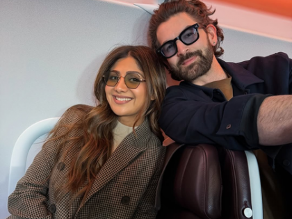 ‘Nervous flyer’ Neil Nitin Mukesh bumps into friend Shilpa Shetty on flight | ‘Nervous flyer’ Neil Nitin Mukesh bumps into friend Shilpa Shetty on flight