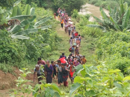 Biometric registration of Myanmar and Bangladeshi refugees underway in Mizoram | Biometric registration of Myanmar and Bangladeshi refugees underway in Mizoram