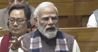 Mother India goddess of knowledge and prosperity, weapon-wielding Chandi: PM Modi in Vande Mataram debate | Mother India goddess of knowledge and prosperity, weapon-wielding Chandi: PM Modi in Vande Mataram debate