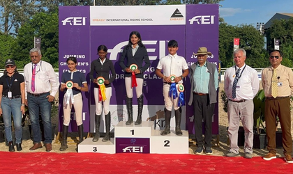 Equestrian: Team India clinches gold in FEI Children’s Classic Silver | Equestrian: Team India clinches gold in FEI Children’s Classic Silver