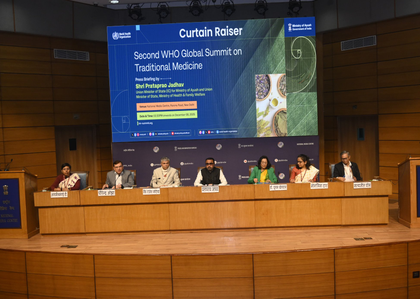 India proud to lead global movement to advance traditional medicine: Prataprao Jadhav | India proud to lead global movement to advance traditional medicine: Prataprao Jadhav