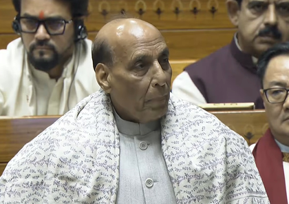 Congress appeasement damaged Vande Mataram, contributed to Partition: Rajnath Singh | Congress appeasement damaged Vande Mataram, contributed to Partition: Rajnath Singh
