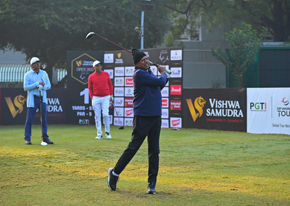 PGTI Tour: Veer Ahlawat, Shaurya Bhattacharya, Arjun Prasad in the fray in New Delhi event | PGTI Tour: Veer Ahlawat, Shaurya Bhattacharya, Arjun Prasad in the fray in New Delhi event