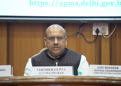 Audit follow-up: Delhi Assembly Speaker reviews action taken on CAG reports | Audit follow-up: Delhi Assembly Speaker reviews action taken on CAG reports