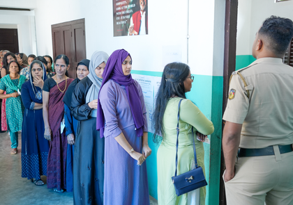 Turnout dip sets stage as Kerala awaits local body poll results | Turnout dip sets stage as Kerala awaits local body poll results Turnout dip sets stage as Kerala awaits local body poll results | Turnout dip sets stage as Kerala awaits local body poll results