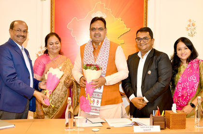Matter of pride for NRIs to partner in building developed Rajasthan: CM Sharma | Matter of pride for NRIs to partner in building developed Rajasthan: CM Sharma