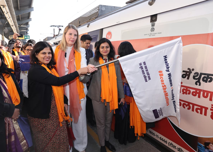 Health Ministry, WHO launch health campaign on Delhi Metro for women, girls | Health Ministry, WHO launch health campaign on Delhi Metro for women, girls