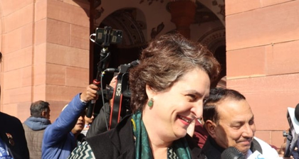 'Why raise questions only on LoP's travels', asks Priyanka Gandhi | 'Why raise questions only on LoP's travels', asks Priyanka Gandhi
