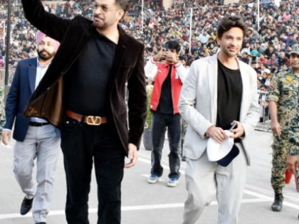 Rajat Bedi attends Beating Retreat ceremony at Attari-Wagah border | Rajat Bedi attends Beating Retreat ceremony at Attari-Wagah border