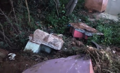 Fan murder case: Renukaswamy’s samadhi vandalised in Karnataka’s Chitradurga Fan murder case: Renukaswamy’s samadhi vandalised in Karnataka’s Chitradurga