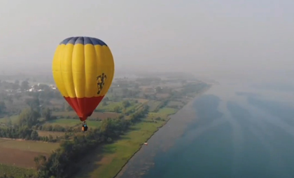 Indian Army Hot Air Balloon expedition sets Asian Record for longest duration flight | Indian Army Hot Air Balloon expedition sets Asian Record for longest duration flight Indian Army Hot Air Balloon expedition sets Asian Record for longest duration flight | Indian Army Hot Air Balloon expedition sets Asian Record for longest duration flight