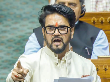 Anurag Thakur urges Speaker to act against Trinamool member over using e-cigarette in LS chamber | Anurag Thakur urges Speaker to act against Trinamool member over using e-cigarette in LS chamber