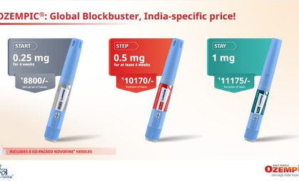 Weight-loss drug Ozempic launched in India, priced at Rs 8,800 a month | Weight-loss drug Ozempic launched in India, priced at Rs 8,800 a month
