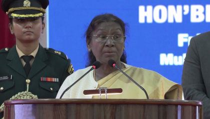 Inclusive, sustainable development of Manipur a national priority: President Murmu | Inclusive, sustainable development of Manipur a national priority: President Murmu