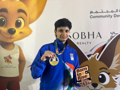 Youth Asian Para Games: India shines as Baby Sahana Ravi wins gold, Vishwa Vijay Tambe secures silver in para table tennis | Youth Asian Para Games: India shines as Baby Sahana Ravi wins gold, Vishwa Vijay Tambe secures silver in para table tennis Youth Asian Para Games: India shines as Baby Sahana Ravi wins gold, Vishwa Vijay Tambe secures silver in para table tennis | Youth Asian Para Games: India shines as Baby Sahana Ravi wins gold, Vishwa Vijay Tambe secures silver in para table tennis