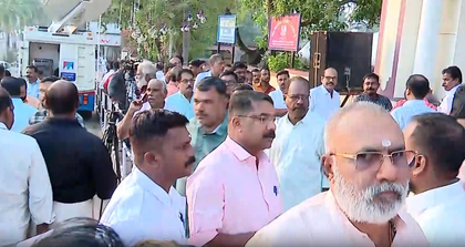 Lotus blooms in Thiruvananthapuram Corporation as BJP emerges dominant force | Lotus blooms in Thiruvananthapuram Corporation as BJP emerges dominant force Lotus blooms in Thiruvananthapuram Corporation as BJP emerges dominant force | Lotus blooms in Thiruvananthapuram Corporation as BJP emerges dominant force