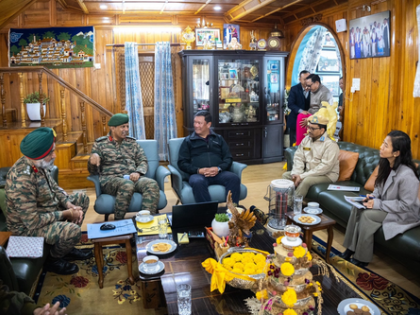 Arunachal Guv, CM review strategic road projects with BRO DG | Arunachal Guv, CM review strategic road projects with BRO DG Arunachal Guv, CM review strategic road projects with BRO DG | Arunachal Guv, CM review strategic road projects with BRO DG