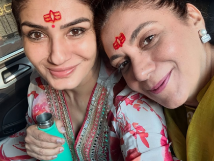 Raveena Tandon shares moments from her serene visit to Babulnath temple | Raveena Tandon shares moments from her serene visit to Babulnath temple Raveena Tandon shares moments from her serene visit to Babulnath temple | Raveena Tandon shares moments from her serene visit to Babulnath temple