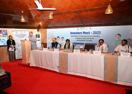 Investors ready to pump Rs 500 crore into Lakshadweep's Blue Economy | Investors ready to pump Rs 500 crore into Lakshadweep's Blue Economy Investors ready to pump Rs 500 crore into Lakshadweep's Blue Economy | Investors ready to pump Rs 500 crore into Lakshadweep's Blue Economy