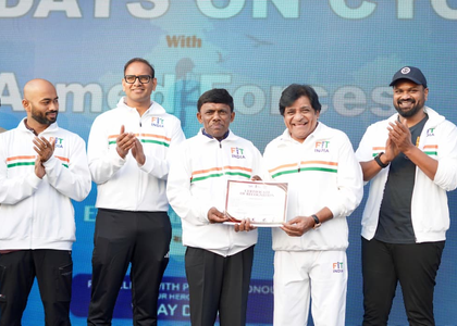 Armed Forces grace 53rd edition of Fit India Sundays on Cycle in Goa dedicated to Vijay Diwas | Armed Forces grace 53rd edition of Fit India Sundays on Cycle in Goa dedicated to Vijay Diwas Armed Forces grace 53rd edition of Fit India Sundays on Cycle in Goa dedicated to Vijay Diwas | Armed Forces grace 53rd edition of Fit India Sundays on Cycle in Goa dedicated to Vijay Diwas