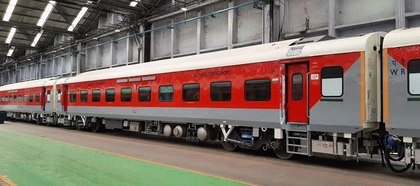 Indian Railways records 18 pc jump in production of hi-tech LHB coaches | Indian Railways records 18 pc jump in production of hi-tech LHB coaches Indian Railways records 18 pc jump in production of hi-tech LHB coaches | Indian Railways records 18 pc jump in production of hi-tech LHB coaches