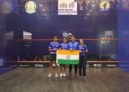 India clinch maiden Squash World Cup title with dominant win over Hong Kong, China | India clinch maiden Squash World Cup title with dominant win over Hong Kong, China India clinch maiden Squash World Cup title with dominant win over Hong Kong, China | India clinch maiden Squash World Cup title with dominant win over Hong Kong, China