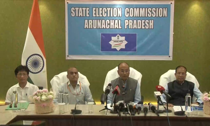 Over 40,000 personnel deployed as Arunachal goes to local body polls today | Over 40,000 personnel deployed as Arunachal goes to local body polls today Over 40,000 personnel deployed as Arunachal goes to local body polls today | Over 40,000 personnel deployed as Arunachal goes to local body polls today