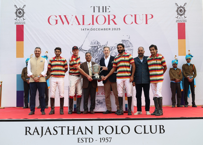 Jaipur Polo Team lift Gwalior Cup for sixth title of the season | Jaipur Polo Team lift Gwalior Cup for sixth title of the season Jaipur Polo Team lift Gwalior Cup for sixth title of the season | Jaipur Polo Team lift Gwalior Cup for sixth title of the season