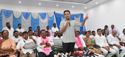 Political landscape changing in Telangana, says KTR after 2nd phase of Panchayat polls | Political landscape changing in Telangana, says KTR after 2nd phase of Panchayat polls Political landscape changing in Telangana, says KTR after 2nd phase of Panchayat polls | Political landscape changing in Telangana, says KTR after 2nd phase of Panchayat polls