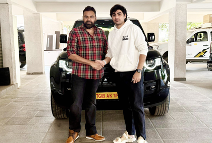 Pawan Kalyan gifts a Land Rover Defender to 'They Call Him OG' director Sujeeth | Pawan Kalyan gifts a Land Rover Defender to 'They Call Him OG' director Sujeeth Pawan Kalyan gifts a Land Rover Defender to 'They Call Him OG' director Sujeeth | Pawan Kalyan gifts a Land Rover Defender to 'They Call Him OG' director Sujeeth