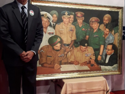 IAF veteran recalls 1971 surrender moment captured in iconic painting | IAF veteran recalls 1971 surrender moment captured in iconic painting IAF veteran recalls 1971 surrender moment captured in iconic painting | IAF veteran recalls 1971 surrender moment captured in iconic painting