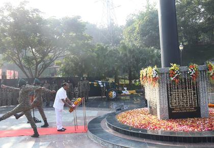 Vijay Diwas: Tripura Guv recalls 1971 war, stresses peace in neighbourhood | Vijay Diwas: Tripura Guv recalls 1971 war, stresses peace in neighbourhood Vijay Diwas: Tripura Guv recalls 1971 war, stresses peace in neighbourhood | Vijay Diwas: Tripura Guv recalls 1971 war, stresses peace in neighbourhood