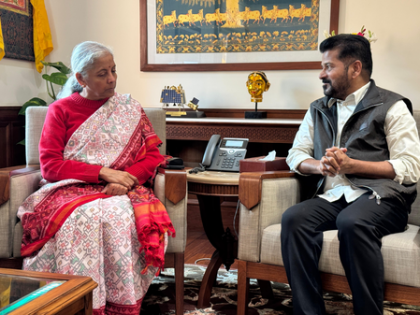 Telangana CM meets FM Sitharaman, seeks support for residential schools programme | Telangana CM meets FM Sitharaman, seeks support for residential schools programme Telangana CM meets FM Sitharaman, seeks support for residential schools programme | Telangana CM meets FM Sitharaman, seeks support for residential schools programme
