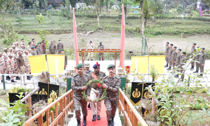 Indian Army marks 54th Vijay Diwas across Arunachal’s frontier valleys | Indian Army marks 54th Vijay Diwas across Arunachal’s frontier valleys Indian Army marks 54th Vijay Diwas across Arunachal’s frontier valleys | Indian Army marks 54th Vijay Diwas across Arunachal’s frontier valleys