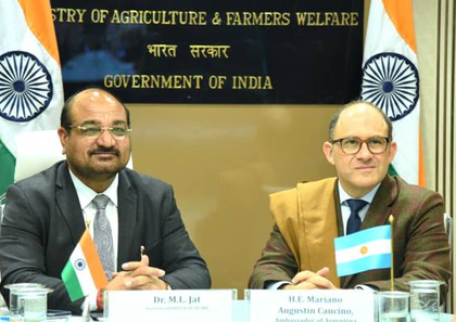 India, Argentina to boost bilateral agricultural research, technology exchange | India, Argentina to boost bilateral agricultural research, technology exchange India, Argentina to boost bilateral agricultural research, technology exchange | India, Argentina to boost bilateral agricultural research, technology exchange