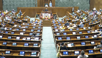 Ruckus in LS as Oppn demands VB-G Ram G Bill to be referred to Standing Committee or JPC | Ruckus in LS as Oppn demands VB-G Ram G Bill to be referred to Standing Committee or JPC Ruckus in LS as Oppn demands VB-G Ram G Bill to be referred to Standing Committee or JPC | Ruckus in LS as Oppn demands VB-G Ram G Bill to be referred to Standing Committee or JPC