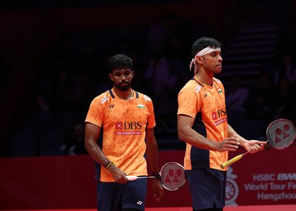 Badminton: Satwik-Chirag continue winning run, beat Alfian/Fikri to lead Group B in World Tour Finals | Badminton: Satwik-Chirag continue winning run, beat Alfian/Fikri to lead Group B in World Tour Finals Badminton: Satwik-Chirag continue winning run, beat Alfian/Fikri to lead Group B in World Tour Finals | Badminton: Satwik-Chirag continue winning run, beat Alfian/Fikri to lead Group B in World Tour Finals
